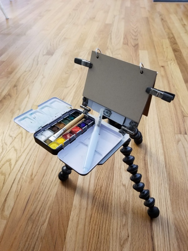 Artist Swing Easel with Aluminum Tripod